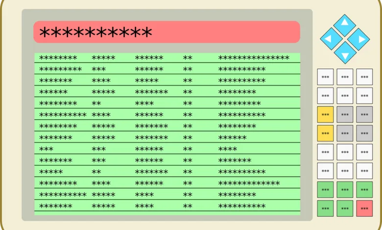 El formato para entradas y salidas de almacén