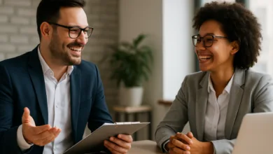 rapport en una entrevista